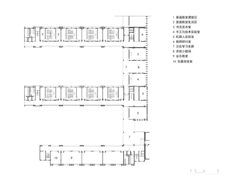 學校該有的樣子,打卡輕鋼網(wǎng)紅基地,“新中式”學校建筑(圖24) 睿婕輕鋼別墅
